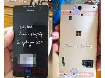 Microsoft's canceled Lumia 950 successor shown off in leaked photos