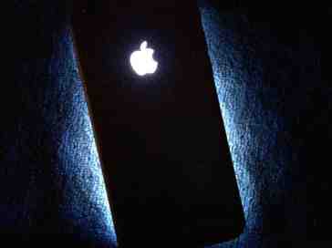 Apple iPhone illuminated logo