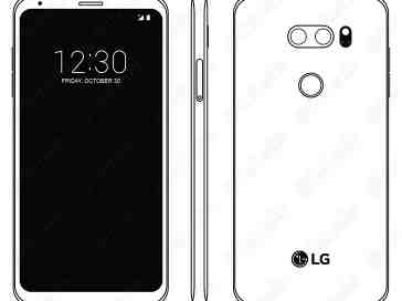 LG V30 appears in leaked images once again