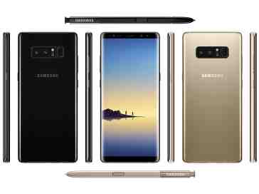 Latest Samsung Galaxy Note 8 leak gives us a clear look at the flagship from several angles