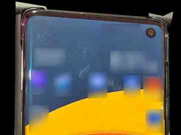 Samsung Galaxy S10 appears in leaked photo with hole-punch display