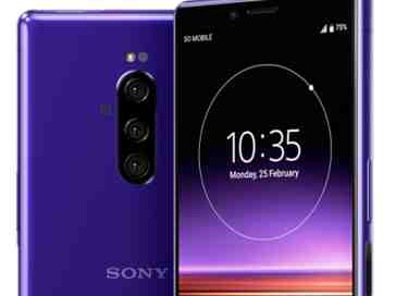 Sony Xperia 1 leaks with triple rear camera setup and purple color