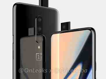OnePlus 7 renders leak, hint at pop-up front camera and three rear cameras