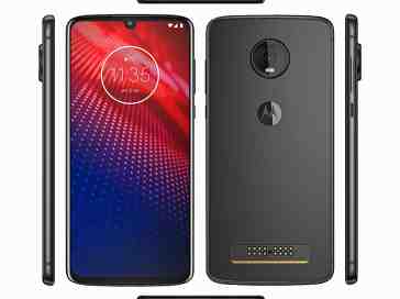 Moto Z4 leak shows the unannounced Motorola phone from all angles