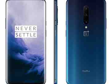 OnePlus 7 Pro leaks in clear images that show Nebula Blue, Mirror Grey colors 