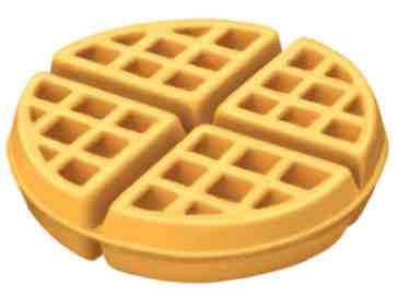 iOS 13 waffle emoji