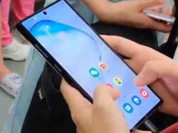 Video shows Samsung Galaxy Note 10+ in the wild