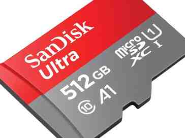 SanDisk microSD cards up to 512GB are now on sale