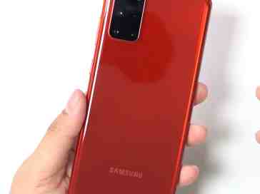 Galaxy S20+ and Galaxy Buds+ get Aura Red color option