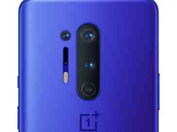 OnePlus 8 Pro in Ultramarine Blue shown off in leaked images