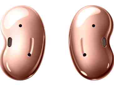 Samsung Galaxy Buds Live official with bean-shaped design, active noise cancellation