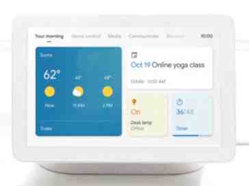 Google Assistant smart display update brings new UI and dark mode