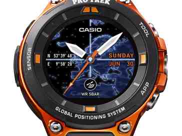 Casio WSD-F20 official with rugged design, Android Wear 2.0