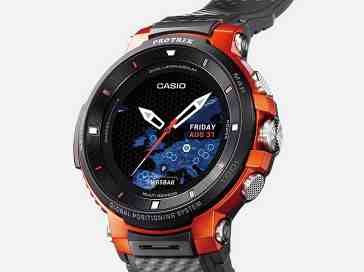 Casio WSD-F30 official with Wear OS and rugged design