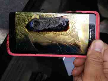 Report says another replacement Galaxy Note 7 has caught fire