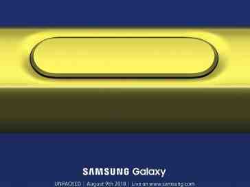 Samsung Galaxy Note 9 event happening August 9th