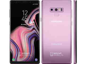 Latest Samsung Galaxy Note 9 leaks show off a couple of color options