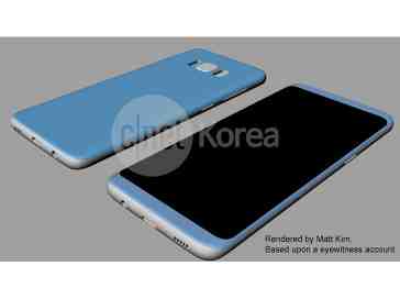 Samsung Galaxy S8 leaks continue with new renders based off an 'eyewitness account'