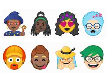 Google Gboard emoji Mini stickers