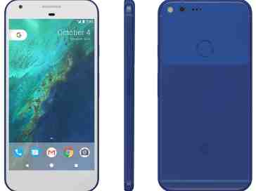 Google Pixel and Pixel XL shown in blue in latest image leak
