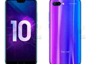 Honor 10 image leak shows a colorful shell