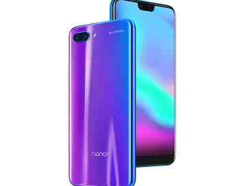 Honor 10 makes its international debut with display notch and ultrasonic fingerprint reader