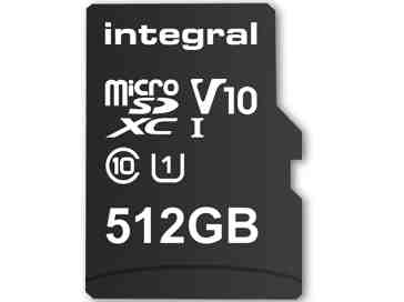 Integral Memory announces 512GB microSD card