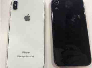 Dummy models of Apple's new 6.5-inch iPhone X Plus and 6.1-inch LCD iPhone allegedly leak