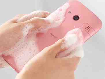 Kyocera rafre is new Android phone that you can wash with foaming soap