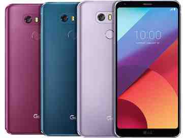 LG G6 getting three new colors