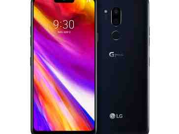 LG G7 ThinQ black leak