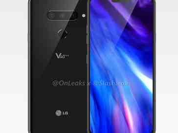 New LG V40 ThinQ renders leak, show off its five cameras