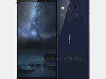 Nokia 9 appears in leaked video and renders with five rear cameras