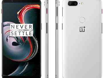 OnePlus 5T Sandstone White official, launching on January 9