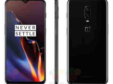 OnePlus 6T shown off in Mirror Black and Midnight Black in new leak