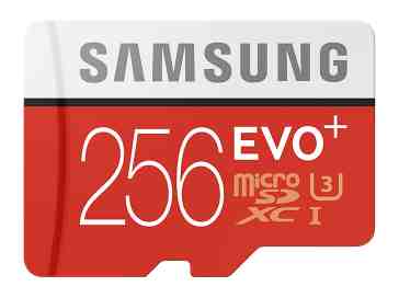 Samsung EVO Plus 256GB microSD card official, launching in June for $249.99