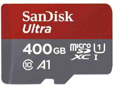 SanDisk 400GB microSD card