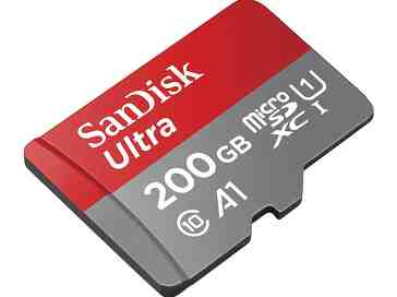Amazon discounting SanDisk 200GB microSD card