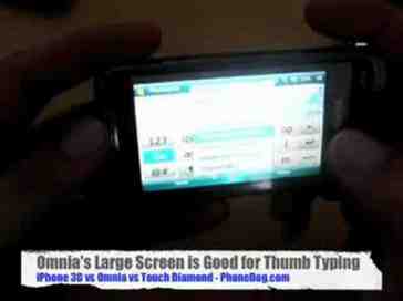 iPhone 3g v HTC Touch Diamond v Samsung Omnia Part 3