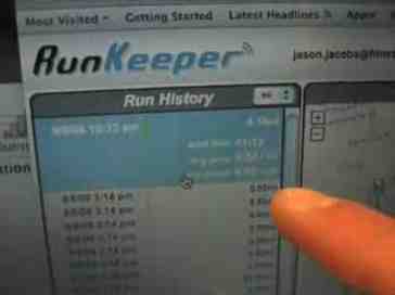 RunKeeper for iPhone 3G - CTIA Fall 08