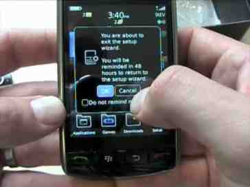 BlackBerry Storm 9530 (Verizon) - Unboxing and Hands-On Pt 1