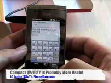 LG Incite - AT&T Windows Mobile Smartphone