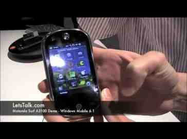 Motorola Surf: New Windows Mobile 6.1 smartphone