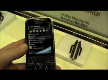 Nokia E55 Hands-On @ MWC 2009 Barcelona
