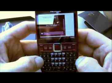 Nokia E63 Unboxing and Hands-On