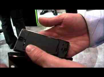 HTC Diamond2: Joni from Let's Talk gets a closer look during CTIA