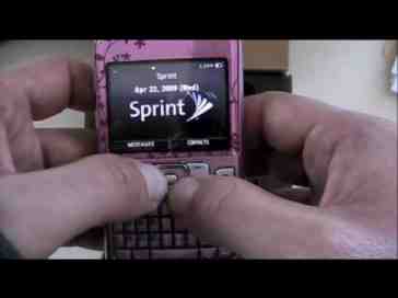 Sanyo SCP-2700 (Sprint) Messaging Phone - Unboxing