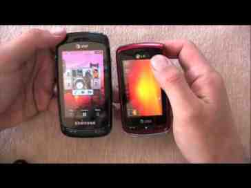 LG Xenon vs Samsung Impression - AT&T Dogfight!
