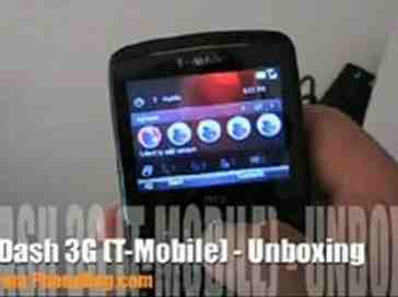 HTC Dash 3G (T-Mobile) - Unboxing