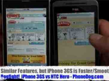 iPhone 3GS vs HTC Hero - Dogfight, Pt 3